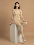 Razanio Women Camisole - Beige (TOP AND BOTTOM)